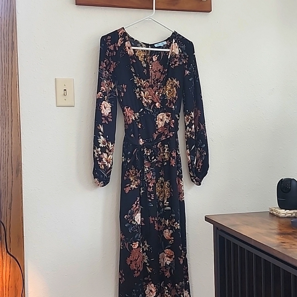 Floral maxi dress